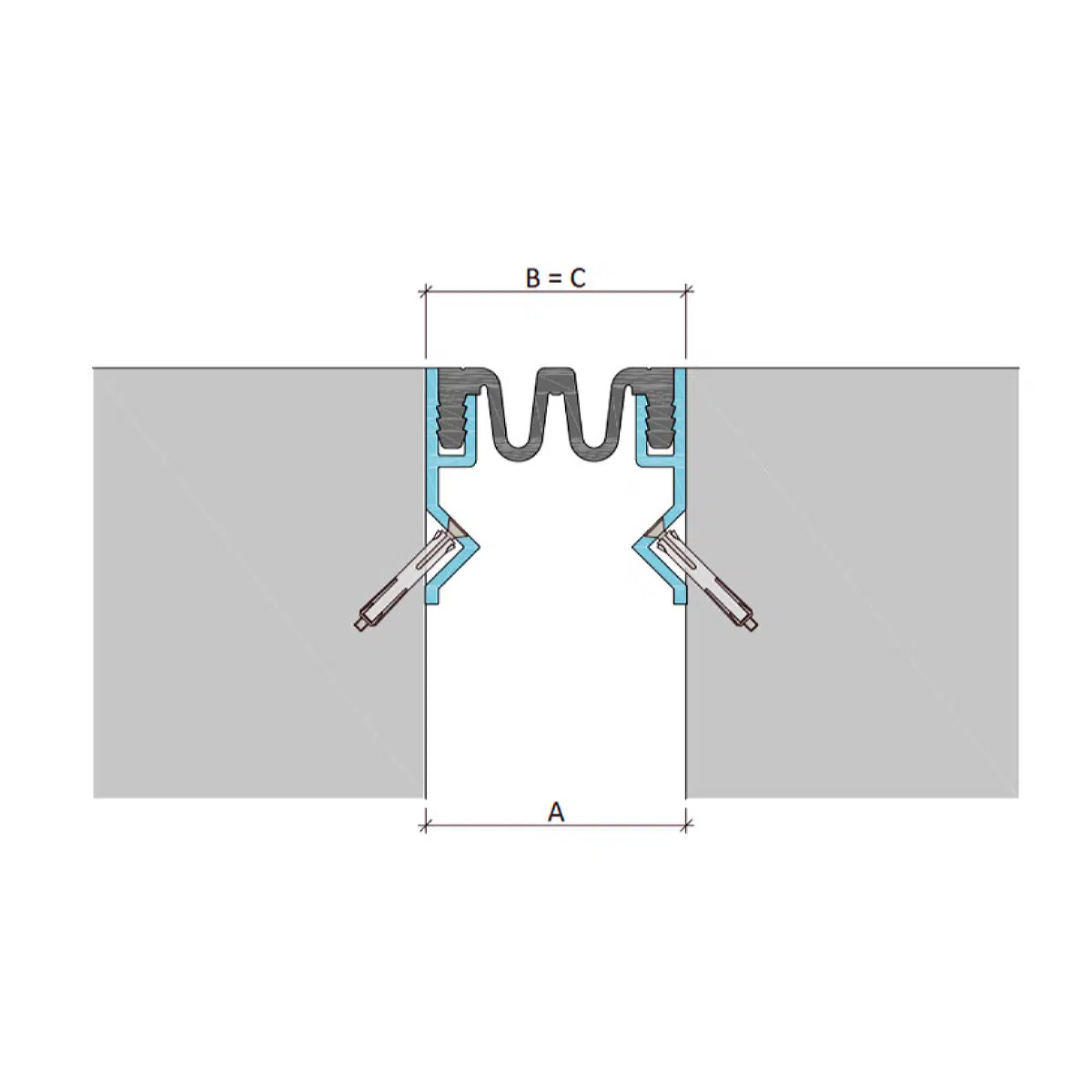 DSHKA-FAS installation diagram