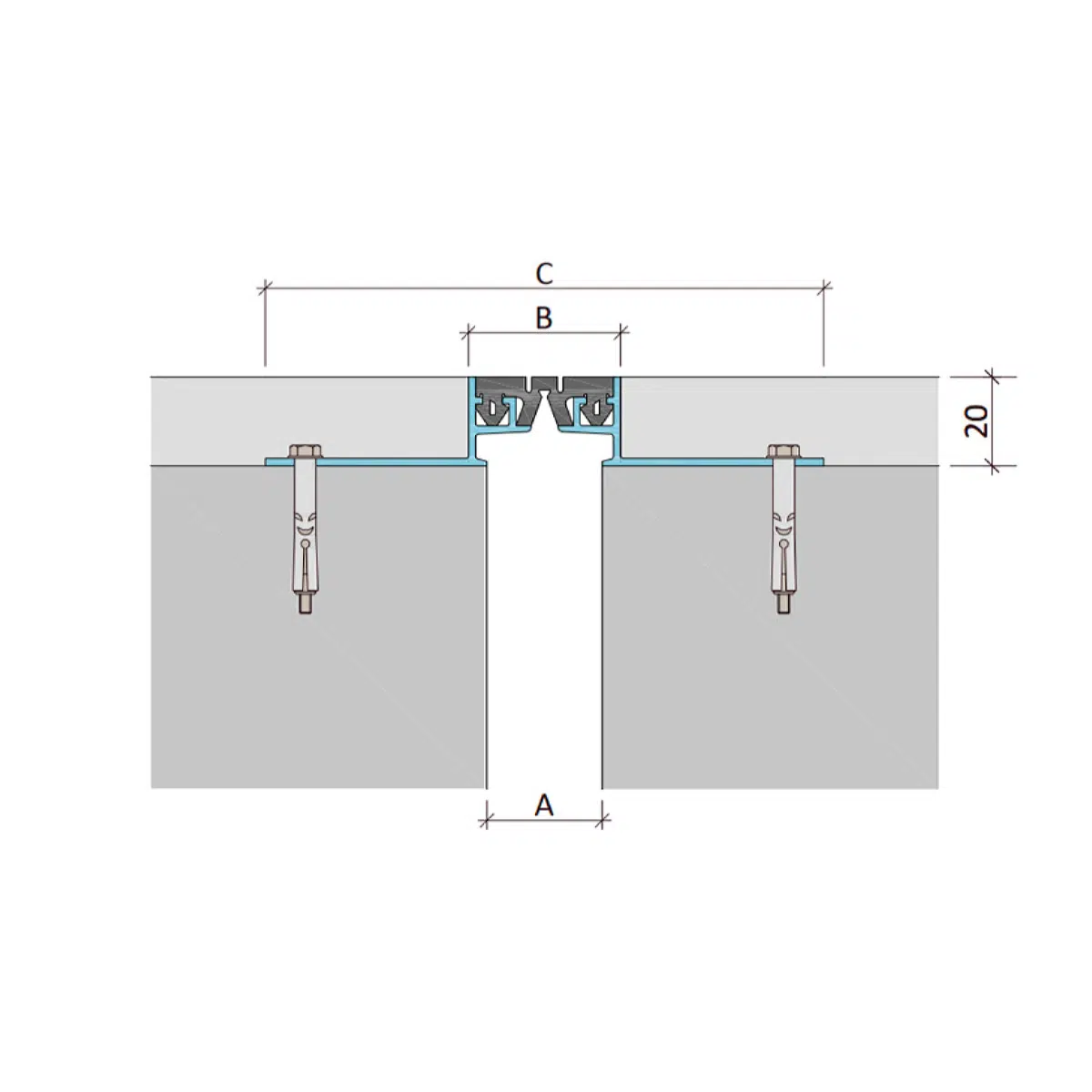 DSHV-20 installation diagram